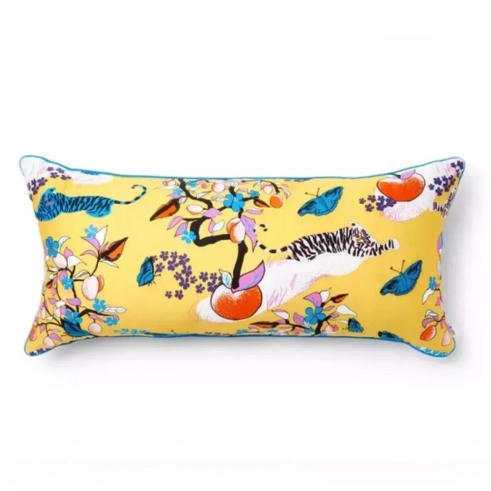 Diane Von Furstenberg x Target Charlottes Garden Lumbar Throw Pillow NWT collab